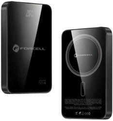 Forcell Портативна батерия Forcell - F-Energy SuperSlim F10K8, 10000 mAh, MagSafe, черна (5903396390265)