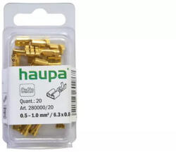 Haupa Gyorscsatlakozó hüvely csupasz réz-stop CSH-6 280000 0, 5-1, 0 mm2 (280000)