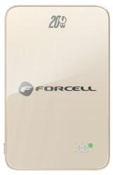 Forcell Портативна батерия Forcell - F-Energy SuperSlim F5K8, 5000 mAh, MagSafe, бежова (5903396390234)