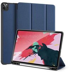 Dux Ducis IPAD Pro 11 (2021) / Pro 11 (2020) DOMO tok álló, bőr hatású aktív FLIP, ceruza tartó, SÖTÉTKÉK (GP-96090) (GP-96090)