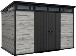  Kerti ház Keter PENT Signature 11x7 Storm Grey, padlóval