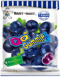 Want Want QQ Áfonyás gumicukor 70g