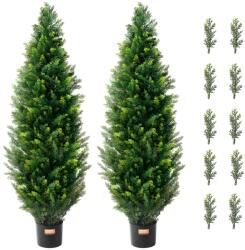 VEVOR Pom de Zeda Artificial VEVOR SM-BS-120, 121, 9 cm, 2 Bucati, Verde (50802873)
