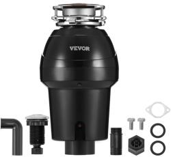 VEVOR Zdrobitor de Deseuri VEVOR JWM-931, 1, 25 CP, Zerkleinerungssystem pentru Alimente (89499799)