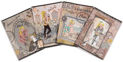 Elisa Caiet A5 Elisa Print, 48 file, 80g/mp, dictando, coperta carton (EP-072289)