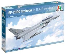 Italeri Model asamblabil Italeri Militare: Avioane - Avion de luptă supersonic multifuncțional Eurofighter EF-2000 Typhoon In R. A. F. Service (ITA1457)