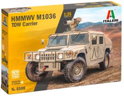 Italeri Model asamblabil Italeri Militare: Automobile -Vehicul militar american de teren HMMWV M1036 TOW Carrier (ITA6598)