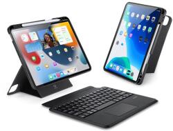 Dux Ducis IPAD Air 11 (2026) / Air 11 (2025) / Air 11 (2024) Husa DUX DUCIS cu suport, aspect de piele, FLIP, suport pentru creion, NEGRU (GP-151172)