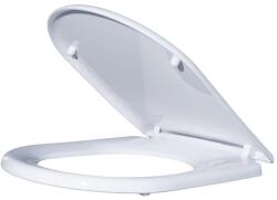 Pepita Colac WC Pepita cu capac cu închidere lentă și detașare rapidă 44x36cm - Alb (LPU-004)