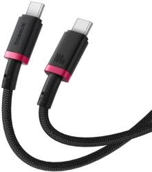 Baseus Dura Type C to Type C 100 W fast charging cable 2 m Black, Red
