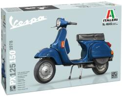 Italeri Model asamblabil Italeri Moderne: Motociclete - Motocicletă Vespa PX 125/150 1978 (ITA4645)