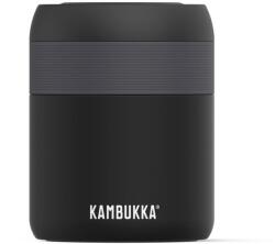 KAMBUKKA Bora ételtermosz, matt fekete, 600 ml