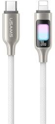 USAMS Cablul de date iPhone 14 Plus / 14 Pro Max / 14 Pro USAMS TC, tip Type-C - Lightning, 120 cm, GRI TITAN (SJ749USB02)