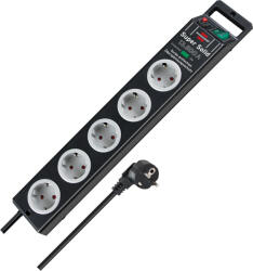 brennenstuhl Prelungitor Brennenstuhl - Secure-Tec, 6 prize , 3 m, negru (1159540376)