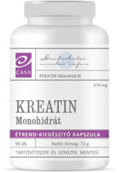CASA Kreatin Monohidrát kapszula - 90db - vitaminbolt - 3 528 Ft