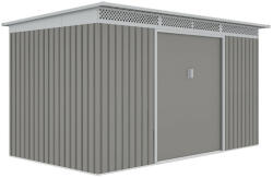  Kerti ház G21 GRAH 700 - 340 x 206 cm, metál szürke