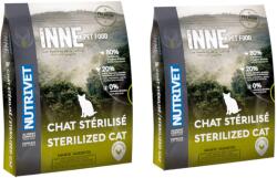  Nutrivet 2x1, 5kg Nutrivet Inne Sterilised csirke száraz macskatáp 1+1 ingyen