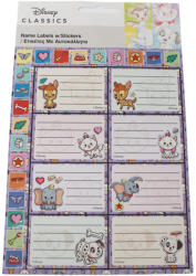  Disney Classics Babies füzetcímke matricával 16 db-os