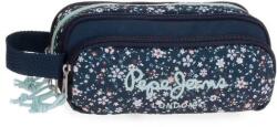 Pepe Jeans Penar oval Pepe Jeans Alenka - 5 fermoare, cu mâner (6714521) Penar