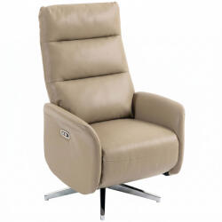 Homcom Elektromos Relaxációs Fotel, 160°-ban Összecsukható, 69, 5 x 84 x 107, 5 cm, Barna