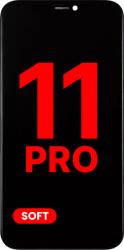 iphone Ecran Display iPhone 11 Pro Soft OLED XO7 cu Touchscreen, Rama E i Suporturi Montaj , Negru (C47407)