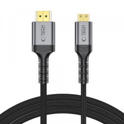 Tech-Protect Cablu Video Tech-Protect Ultraboost 2, miniHDMI - HDMI, 8K, 2m, Negru