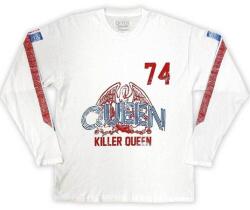 Queen Killer Queen '74 Stripes (Sleeve Print) White L Ing (QULST49MW03)