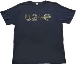 U2 I+E 2015 Tour Dates (Back Print & Ex-Tour) Navy Blue M Ing (U2TOURTS33MN02)