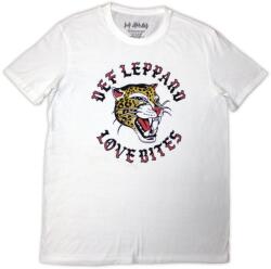 Def Leppard Love Bites Circle White M Ing (DEFLTS61MW02)