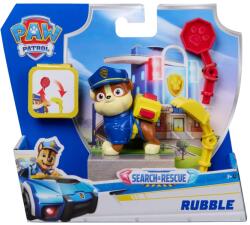 PAW Patrol Figurina cu accesorii, Paw Patrol, Search and Rescue, Rubble, 20155504 Figurina