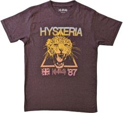 Def Leppard Hysteria World Tour (Back Print) Brown XL Ing (DEFLTS21MBR04)