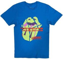 The Rolling Stones Hackney Diamonds Neon Tongue Blue XL Ing (RSTS240MBL04)