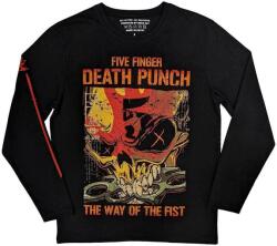 Five Finger Death Punch The Way Of The Fist (Back & Sleeve Print) Black M Ing (FFDPLST40MB02)