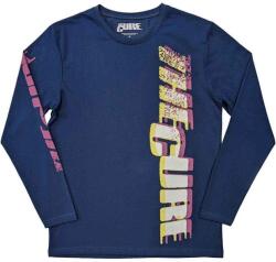 The Cure Glitched Logo Sleeve Print Denim Blue M Ing (CURELST17MD02)