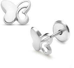 Lisa Jewelry for Kids félig áttört pillangós gyerek fülbevaló (JTAG-0311)