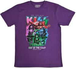 Kiss End Of The Road Colour Pop (Back Print) Purple L Ing (KISSTS56MPU03)