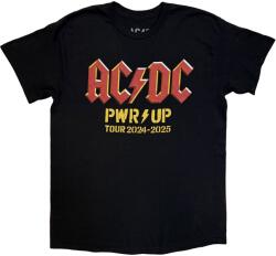 AC/DC PWR-UP Logo World Tour '24-'25 (Back Print & Ex-Tour) Black M Ing (ACDC25TS169MB02)