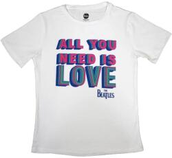 The Beatles All You Need Is Love White L Női Ing (BEATTEE557LW03)