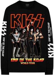 Kiss End Of The Road Tour (Ex-Tour & Back & Sleeve Print) Black XL Ing (KISSLST15MB04)