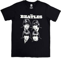 The Beatles Black & White Band Black M Ing (BEATTEE750MB02)