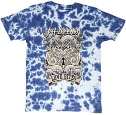 Def Leppard Love Bites (Wash Collection) Blue M Ing (DEFLTS18MDD02)