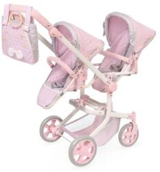 De Cuevas Toys 90875 Összecsukható babakocsi iker babáknak Sophie 2025 - 91 cm (MA6-90875)