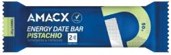Amacx Energy Date Bar Pistachio energia szelet, 50g, 1db, pisztácia ízű
