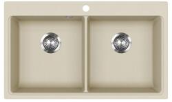 BLANCO Evido Quadro 9 gránit mosogatótálca 86 x 51cm, bézs (BL-105543)