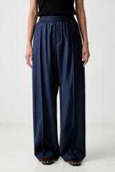 Kenzo pantaloni wide leg pentru femei din lână 9BY2-SPDZTY_59X (FG62PA3149TV)