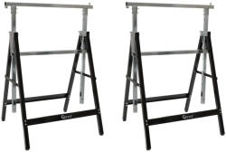 Geko Állítható magasságú acél munkabak készlet, 80-130 cm (G10873)