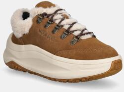 Moon Boot velúr sportcipő MB MOON247 CITY SHEARLING - barna Női 42