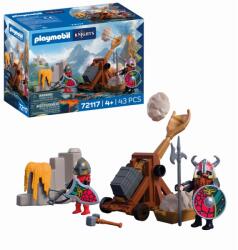 Playmobil Jucarie De Rol Catapulta Cavalerilor Dragon - Playmobil Knights (pm72117)
