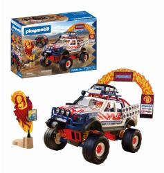Playmobil Camion Off Road Pentru Aventura Si Explorare - Playmobil Cars Collection - Offroad (pm72061)