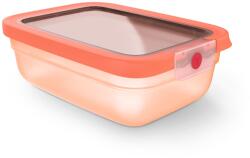 Tefal Élelmiszer-tároló Tefal oneClick N1210810 téglalap alakú 1, 2 l narancssárga (N1210810)